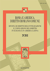 Article, Persona juridica y derecho romano en las notas al Codigo civil, Enrico Mucchi Editore