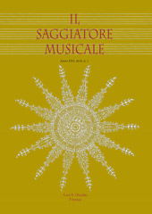 Fascículo, Il saggiatore musicale : rivista semestrale di musicologia : XXV, 1, 2018, L.S. Olschki