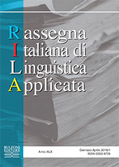 Artículo, Approccio plurilinguistico e pluriculturale alla formazione professionale di insegnanti e operatori penitenziari, Bulzoni