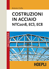 E-book, Costruzioni in acciaio : NTC2018, EC3, EC8, Hoepli