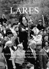 Issue, Lares : rivista quadrimestrale di studi demo-etno-antropologici : LXXXIV, 3, 2018, L.S. Olschki