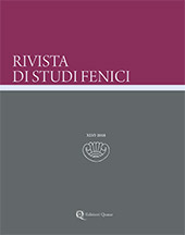 Fascículo, Rivista di studi fenici : XLVI, 2018, Edizioni Quasar
