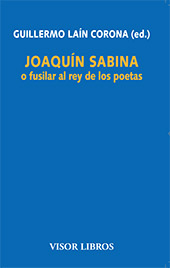 E-book, Joaquín Sabina, o Fusilar al rey de los poetas, Visor Libros