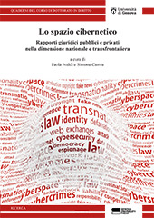 E-book, Lo spazio cibernetico : rapporti giuridici pubblici e privati nella dimensione nazionale e transfrontaliera, Genova University Press