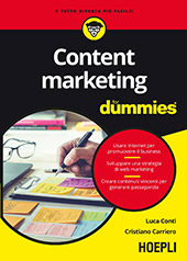 eBook, Content marketing for dummies, Conti, Luca, Hoepli
