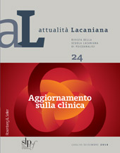Issue, Attualità lacaniana : 24, 2, 2018, Rosenberg & Sellier