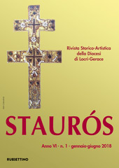 Journal, Staurós : rivista storico-artistica della Diocesi di Locri-Gerace, Rubbettino