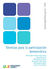 E-book, Técnicas para la participación democrática : la formación para la convivencia democrática en los procesos de mejora, Universitat Jaume I