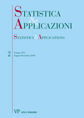 Fascículo, Statistica & Applicazioni : XVI, 2, 2018, Vita e Pensiero