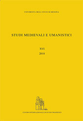 Article, Nuove lettere di Giano Lascari e Giustino Decadio a Francesco II Gonzaga, Centro internazionale di studi umanistici, Università degli studi di Messina