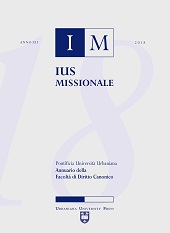 Articolo, Indice, Urbaniana university press