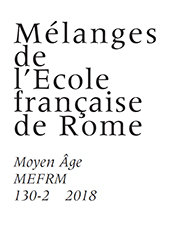 Articolo, Les observances régulières : historiographies : introduction, École française de Rome