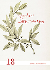 Issue, Quaderni dell'Istituto Liszt : 18, 2018, Libreria musicale italiana