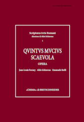 E-book, Quintus Mucius Scaevola : opera : fragmenta, L'Erma di Bretschneider