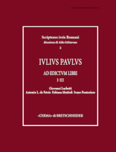 E-book, Iulius Paulus Ad edictum libri I-III : fragmenta, "L'Erma" di Bretschneider