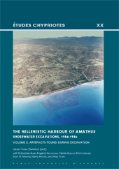 E-book, The Hellenistic harbour of Amathus : underwater excavations, 1984-1986, École française d'Athènes