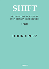 Article, L'immanenza immaginata : il circolo tra posizione e riflessione nella Wissenschaftslehre 1813, Mimesis
