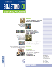 Issue, Bollettino ICR : Istituto Superiore per la Conservazione ed il Restauro : 36, 1, 2018, Nardini