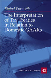 E-book, The interpretation of tax treaties in relation to domestic GAARs, Furuseth, Eivind, IBFD