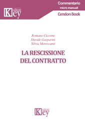 E-book, La rescissione del contratto, Key editore