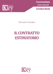 E-book, Il contratto estimatorio, Cristofari, Riccardo, Key editore