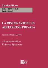 E-book, La ristorazione in abitazione privata : profili normativi, Key editore