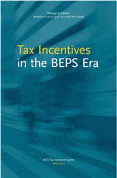 eBook, Tax incentives in the BEPS Era, IBFD