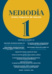 Zeitschrift, Mediodía : revista hispánica de rescate, Renacimiento