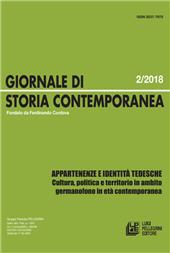 Fascicule, Giornale di storia contemporanea : 2, 2018, Pellegrini