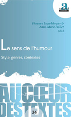 eBook, Le sens de l'humour : style, genres, contextes, Academia