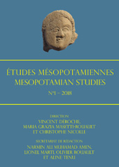 eBook, Études Mésopotamiennes : 1, 2018, Archaeopress