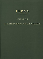 E-book, The Historical Greek Village, American School of Classical Studies at Athens