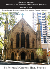 E-book, Journal of the Australian Catholic Historical Society, ATF Press
