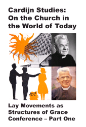 m, Cardijn Studies : On the Church in the World of Today : Lay Movements as Structures of Grace Conference, ATF Press