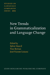 eBook, New Trends in Grammaticalization and Language Change, John Benjamins Publishing Company