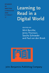 E-book, Learning to Read in a Digital World, John Benjamins Publishing Company