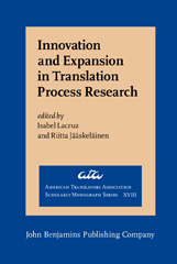 E-book, Innovation and Expansion in Translation Process Research, John Benjamins Publishing Company