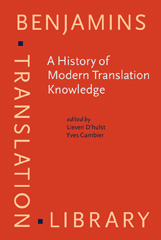 eBook, A History of Modern Translation Knowledge, John Benjamins Publishing Company