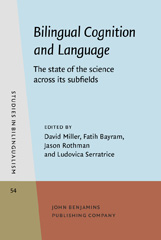 E-book, Bilingual Cognition and Language, John Benjamins Publishing Company