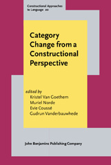 E-book, Category Change from a Constructional Perspective, John Benjamins Publishing Company