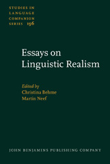 E-book, Essays on Linguistic Realism, John Benjamins Publishing Company