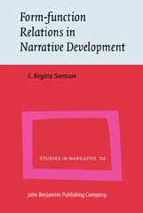 E-book, Form-function Relations in Narrative Development, John Benjamins Publishing Company