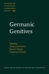 E-book, Germanic Genitives, John Benjamins Publishing Company