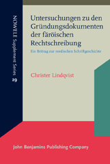 E-book, Untersuchungen zu den Grundungsdokumenten der faroischen Rechtschreibung, John Benjamins Publishing Company