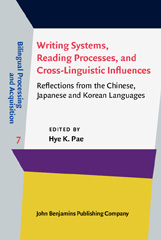 eBook, Writing Systems, Reading Processes, and Cross-Linguistic Influences, John Benjamins Publishing Company