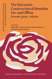 eBook, The Discursive Construction of Identities On- and Offline : Persol - group - collective, John Benjamins Publishing Company