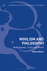 eBook, Nihilism and Philosophy, Baker, Gideon, Bloomsbury Publishing