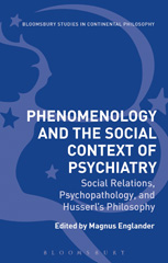 E-book, Phenomenology and the Social Context of Psychiatry, Bloomsbury Publishing