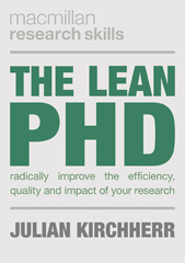 E-book, The Lean PhD, Kirchherr, Julian, Bloomsbury Publishing