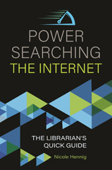 E-book, Power Searching the Internet, Bloomsbury Publishing